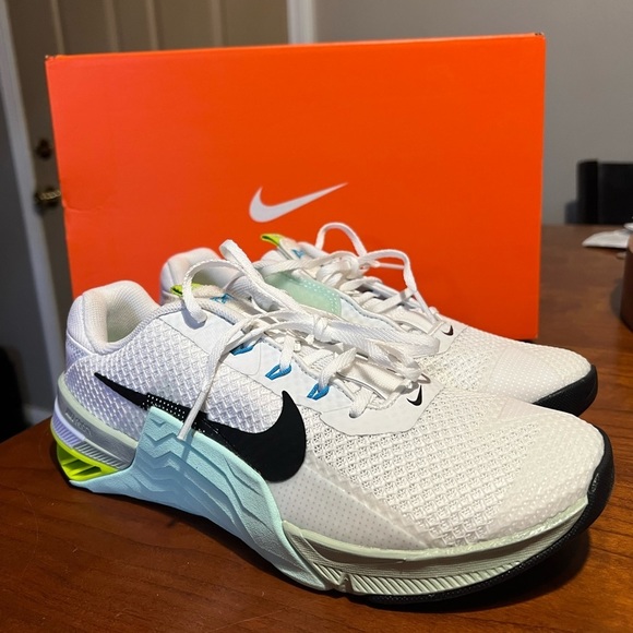 Nike Metcon 7 white Womens Training Shoes sea foam $140 CZ8280-100